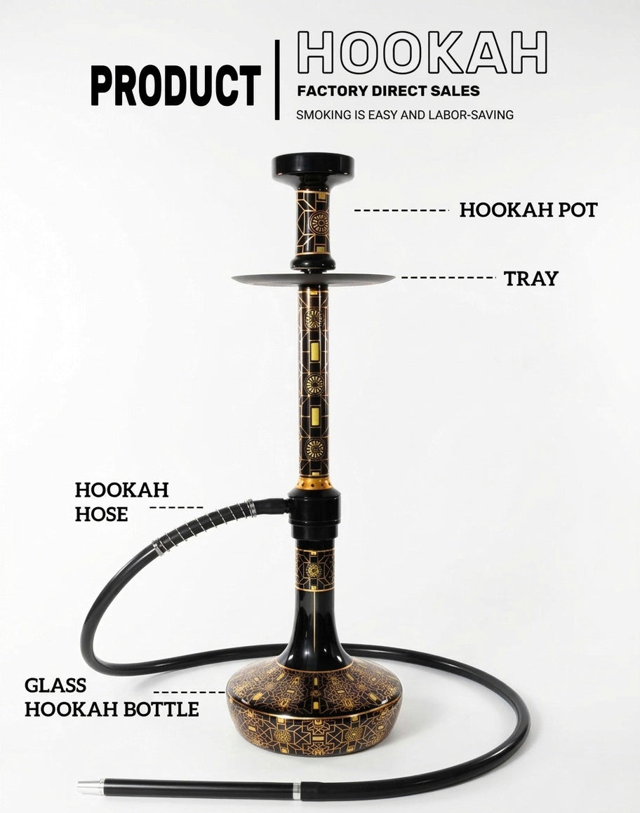 HOOKAHLUX Premium Hookah