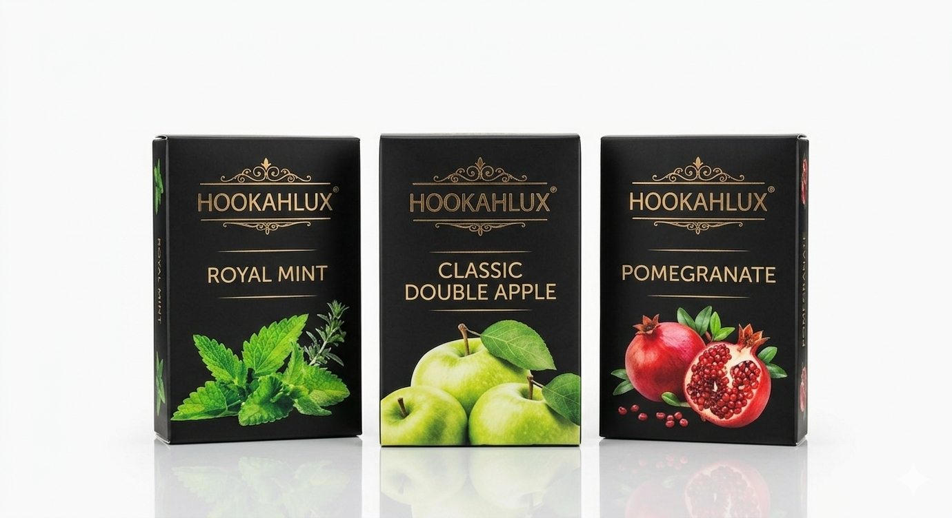 HOOKAHLUX Premium  Shisha Flavors