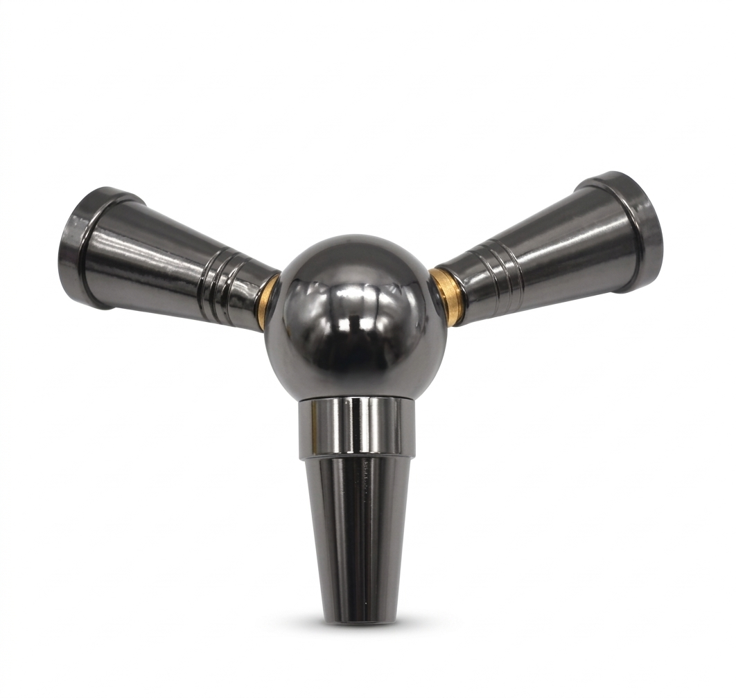 HOOKAHLUX Premium Double Hose Connector