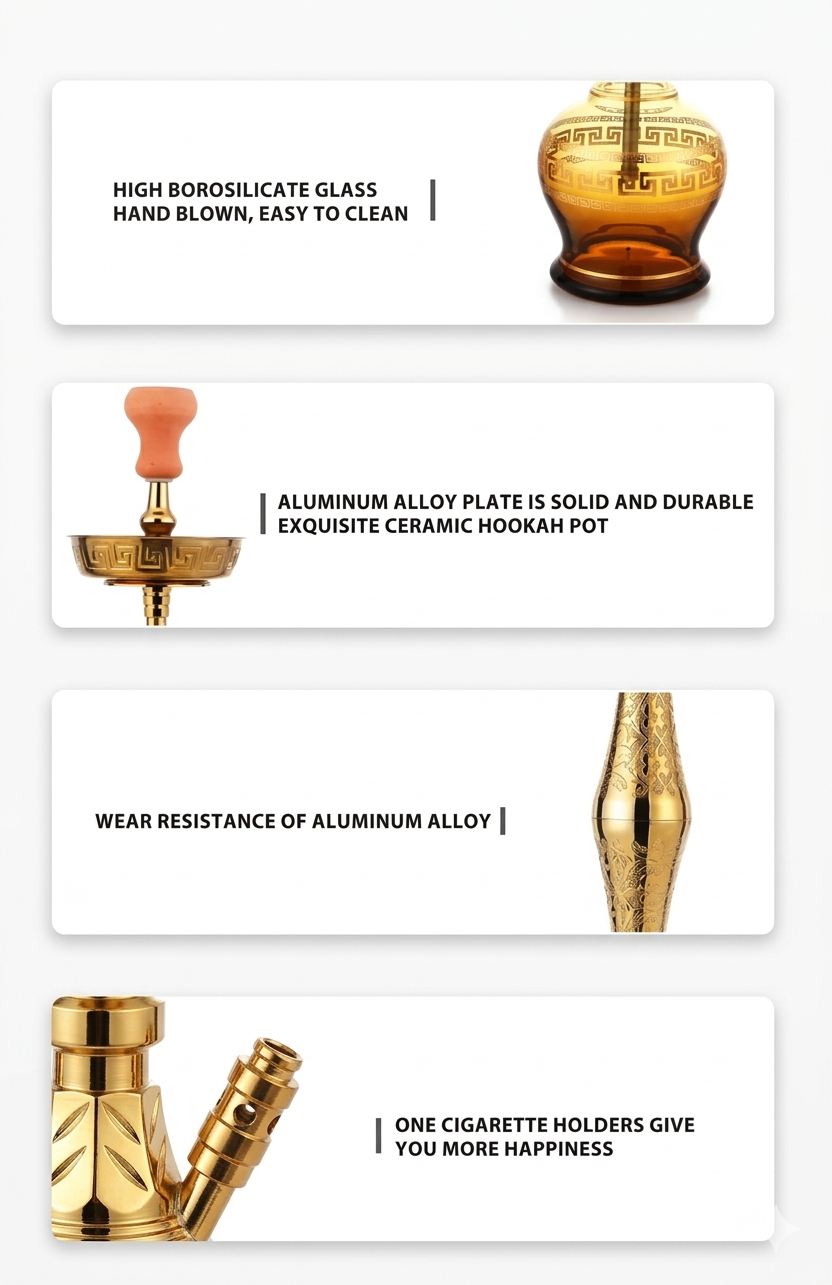 HOOKAHLUX Premium Hookah