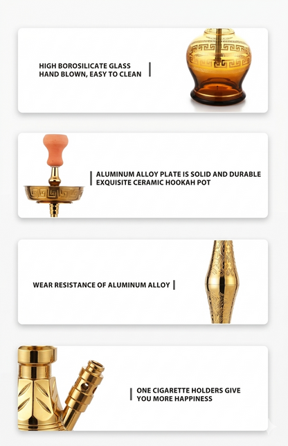 HOOKAHLUX Premium Hookah